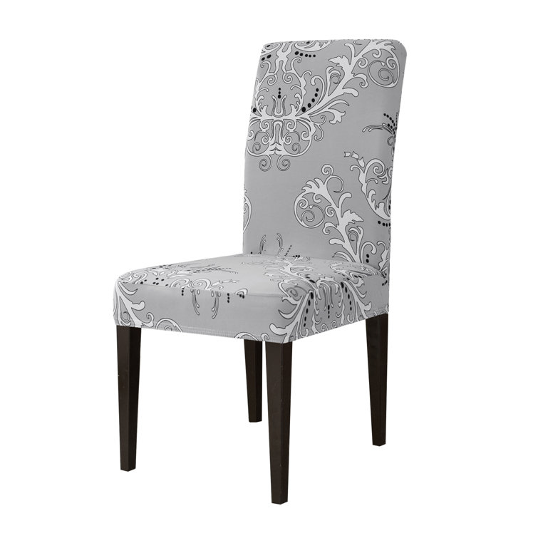 Lark Manor Box Cushion Dining Chair Slipcover & Reviews Wayfair